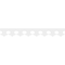 Ekena Millwork Columbia Architectural Grade PVC Running Trim, 6"H x 5/8"P x 48"L RUNP06X0625X48CLM - alternate 3